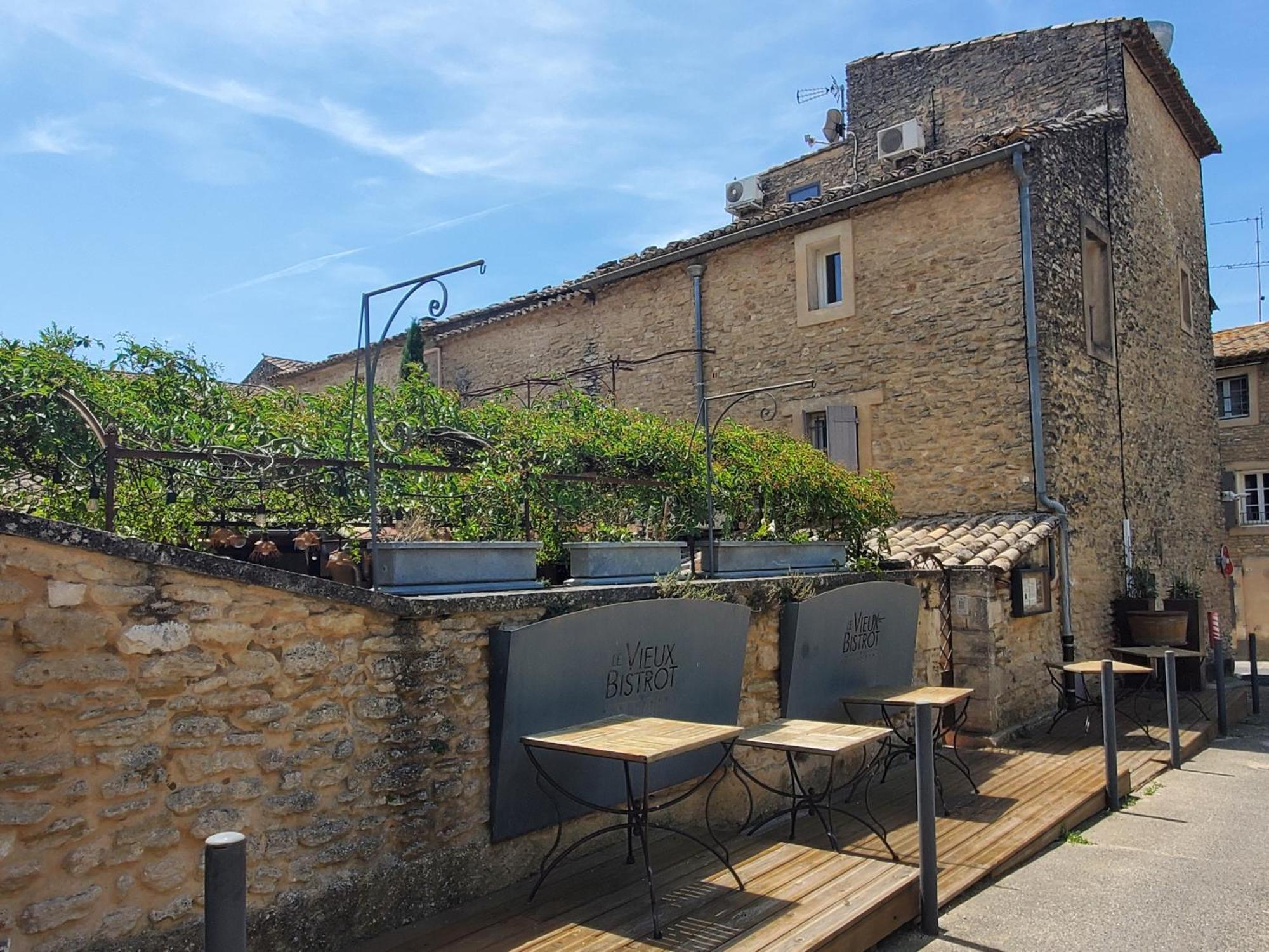Chambres Du Vieux Bistrot Cabrières-dʼAvignon Extérieur photo