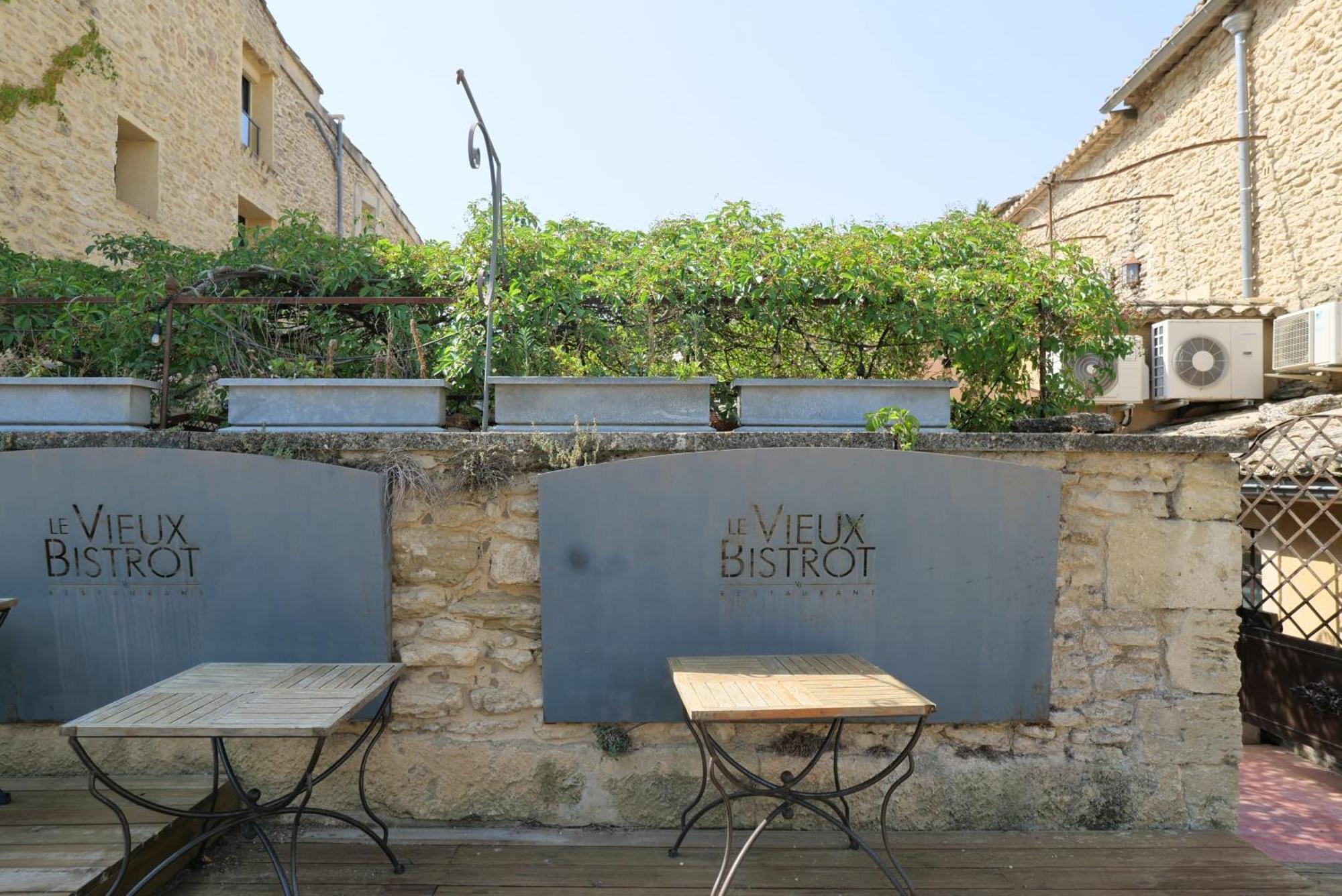 Chambres Du Vieux Bistrot Cabrières-dʼAvignon Extérieur photo